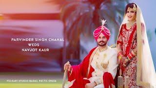 BEST WEDDING HIGHLIGHTS 2021 | PARVINDER & NAVJOT | FULKARI PHOTOGRAPHY | BADAL | BATHINDA