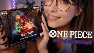 ASMR ‍️ A One Piece Card Opening to Relax You! • WINGS OF THE CAPTAIN • Whispered Unboxing!