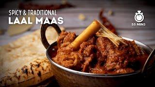 Laal Maas | Rajasthani Laal Maas | Curry Recipes | Mutton Recipes | Rajasthani Recipes | Cookd