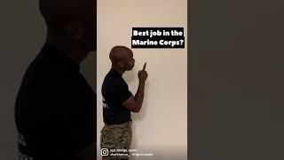 What Is The Best Job In the Marine Corps? #shorts