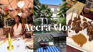 GHANA VLOG | Hair, Accra nights and Easter