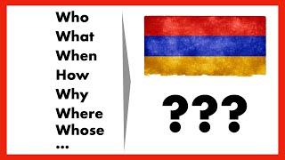 Learn Armenian: How to ask questions in Armenian?