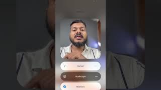 Iphone Video Call tip #shortsfeed #shorts #tech