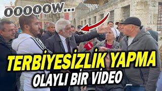 TERBİYESİZLİK YAPMA LAN!  Sokak Röpörtajları - Halk Tv Canlı - Haberler Son Dakika