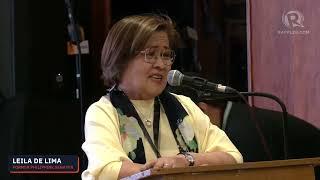 Leila de Lima guns for House seat in 2025 elections