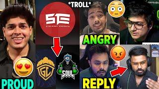 OMG  STE troll GODLIKE and SOUL   controversy Amar reply| sid to STE troll Jonathan• scout