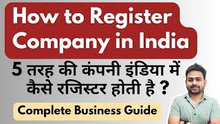 How to Register a Company in India | Company Registration Process | How to Register a Company