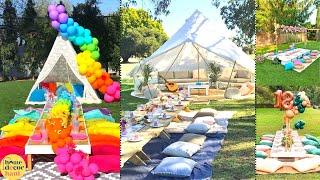 Outdoor Party Decoration Ideas | Backyard Function Decor Ideas | Home Decor Haul