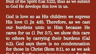 #Devotional - Righteous Journey: Love Thy Neighbour, Day 2