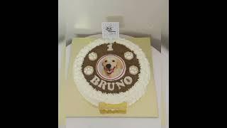 BRUCE & BRUNO birthday treats - Photo Cakes, Pupsicles & Muffins #glutenfree #petfriendly #treats