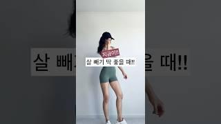 지금이 살 빼기 딱 좋을 때!! #shorts