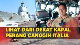 Lihat Lebih Dekat Kapal Perang Canggih Italia, Raimondo Montecuccoli P432