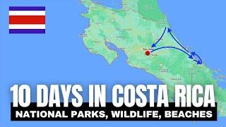 Caribe of Costa Rica Road Trip 10 Days Itinerary