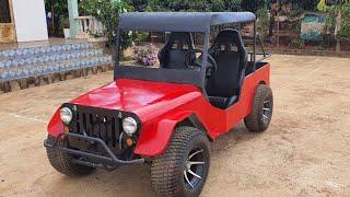 How To Make Electric Jeep Car (Full Video 30 Day)