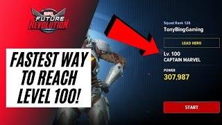 MARVEL FUTURE REVOLUTION | FASTEST WAY TO REACH LEVEL 100 | BEGINNERS GUIDE