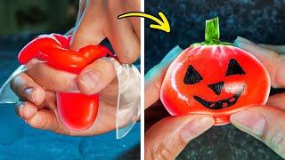 [ASMR] HALLOWEEN SCHOOL CRAFTS  SPOOKY DIY IDEAS! 