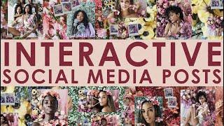 creating interactive social media posts.