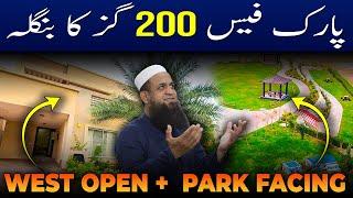  Trendy 200 Sq. Yards Villa in Bahria Town Precinct 10A | Park Facing & West Open! 