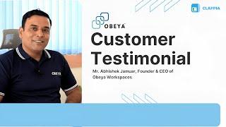 Elevating Office Space Management with Clappia ⢸ Operations for Success ⢸ Customer Testimonial