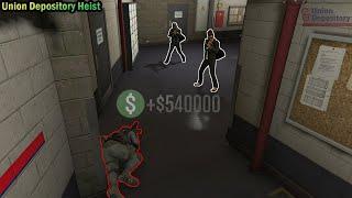 GTA Online The Union Depository Heist, Double Money! (Still Worse Than Cayo Btw...)