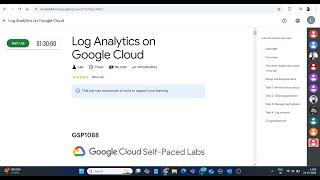 Log Analytics on Google Cloud || Lab Solution || Qwiklabs Arcade 2024