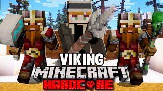 100 Players Simulate a Viking HUNGER GAMES in Minecraft...