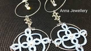 Anna Jewellery - exclusive handmade jewelry designed by Anna Zavialova, model - Olena Bilous