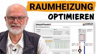 Raumheizung einstellen im SpeedPower System