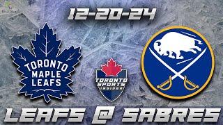 Toronto Maple Leafs vs Buffalo Sabres LIVE Stream Game Audio | NHL LIVE Gamecast & Chat