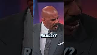 Steve Harvey Meets Walter The Puppet! | Celebrity Family Feud #shorts