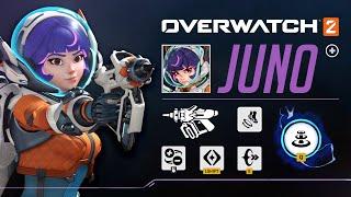 Overwatch 2 - EVERY JUNO ABILITY | Full Breakdown Guide & Tips