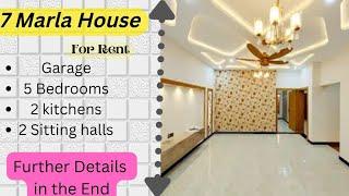 Rawalpindi || 7 Marla luxury Housd for rent in Bahria Town ||Real Estate Property