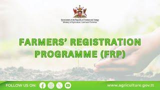 FARMERS' REGISTRATION PROGRAMME (FRP)