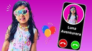 Llamada de Luna Aventurera la Hermana de Yolo Aventuras! | Quiere Jugar Contigo!