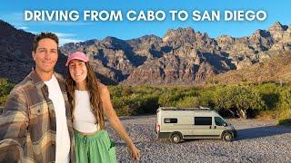 We Drove Our Van from Cabo to San Diego