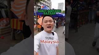 Trying Malaysia Bukit Bintang Bazaar! #reallygoodornot #hungrysam #foodreview #malaysiafood