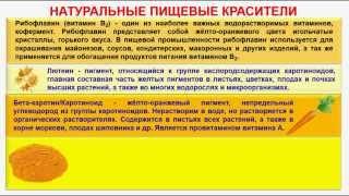 № 225. Органическая химия. Тема 30. Пищевые красители. Часть 1. Природные красители