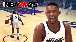 DE’AARON FOX & THE NEW KINGS SQUAD ON NBA2K25