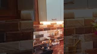 How to decorate simple modular kitchen # deepa's kitchen # shorts