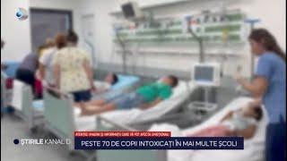 Stirile Kanal D - Peste 70 de copii intoxicati in mai multe scoli! | Editie de seara