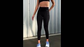 Sustainable MaterialsNike GoWomen's Firm-Support High-Waisted 7/8 Leggings with Pockets$110