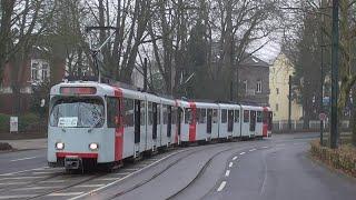 Abschied von den Stadtbahnwagen Typ Mannheim (GT8SU) in Düsseldorf