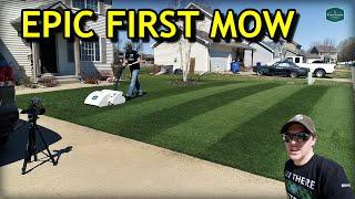 First Mow of the 2020 Lawn Care Season!!