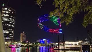 Brisbane Skylore Brisfest drone show 2024 (September 20)