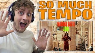 SO MUCH TEMPO!!! First Time Hearing / Reacting - Marina Satti - ZARI (UK MUSIC VIDEO REACTION)