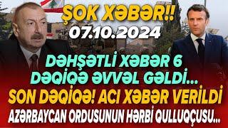 TƏCİLİ! Əsas xəbərlər 07.10.2024 (Xəbər Bələdcisi) xeberler, son xeberler bugun 2024