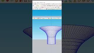 Learn how to make wood parametric column on sketchup #architecture #design #sketchup #tips #learn