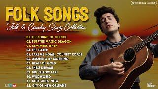 20 Greatest Hits Classic Folk & Country Songs ⭐ Best Classic Folk & Country Music 60's 70's 80's