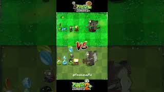 Part 156/PvZ 1 vs PvZ 2 Team Plants vs Gargantuar Zombie #pvz#Plantsvszombies2