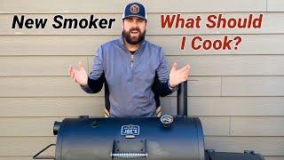 Offset Smoker - What Food Should I Cook First?